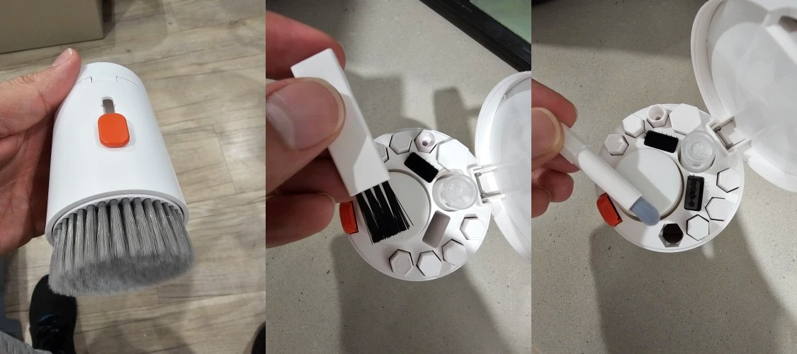 Набор для чистки техники. В наборе есть все необходимое. Набор для чистки техники. В наборе есть все необходимое. Фото.