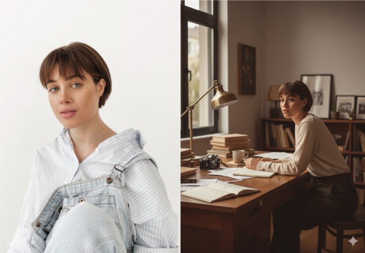 Фотосессия в винтажном стиле. Фотосессия в рабочей обстановке — почему бы нет. Изображение: Freepik. Фотосессия в винтажном стиле. Фотосессия в рабочей обстановке — почему бы нет. Изображение: Freepik. Фото.