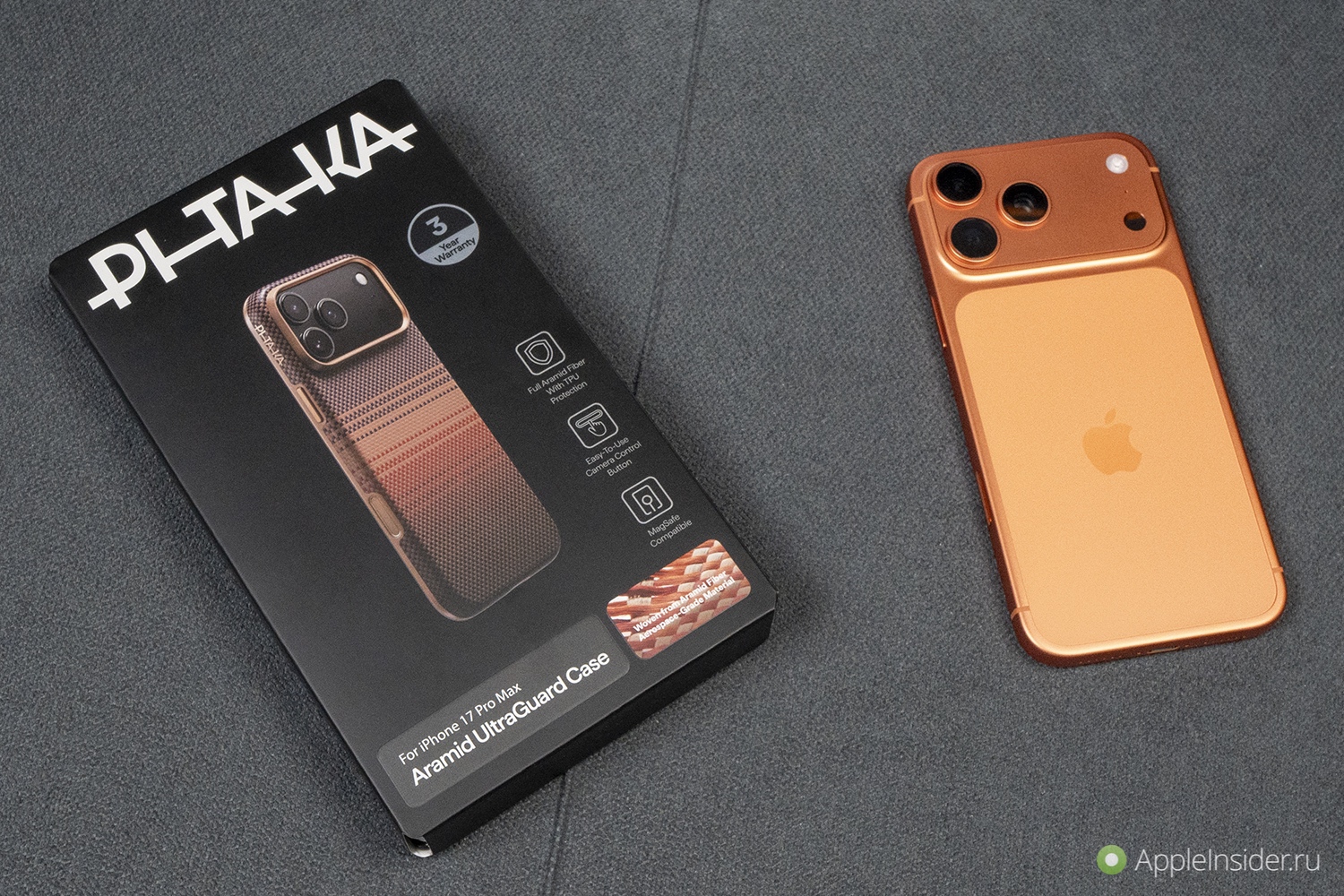 Опыт использования iPhone 17 Pro Max. Я выбрал такой чехол. Опыт использования iPhone 17 Pro Max. Я выбрал такой чехол. Фото.