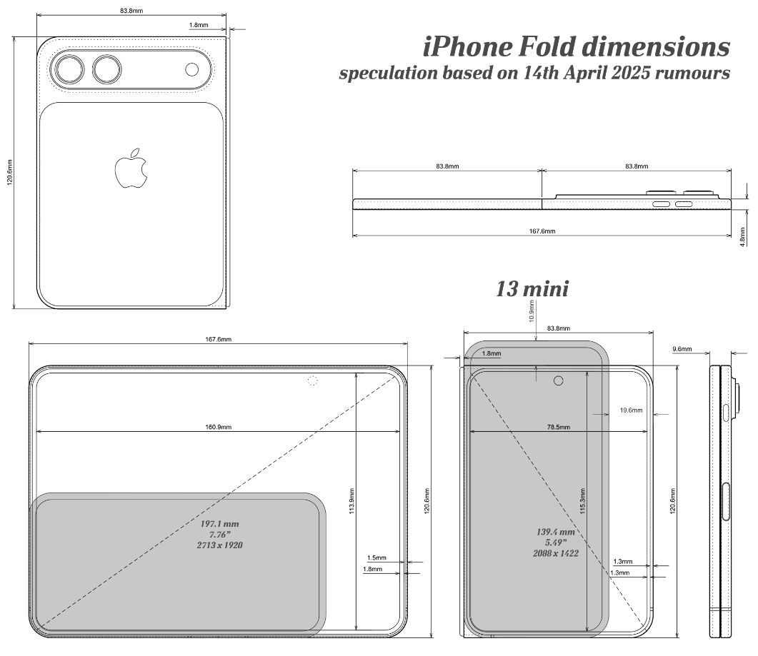 Новый патент Apple показал, каким будет складной iPhone: это как гибрид iPad mini и iPhone Air с Touch ID. Вот так выглядят недавние патенты складного iPhone. Фото: macrumors.com. Новый патент Apple показал, каким будет складной iPhone: это как гибрид iPad mini и iPhone Air с Touch ID. Вот так выглядят недавние патенты складного iPhone. Фото: macrumors.com. Фото.