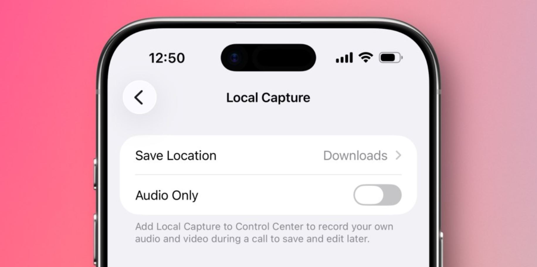 iOS 26.1 Public Beta 3 — новые функции. Новая настройка позволяет сохранять часть экрана с видео или аудиозвонком. Фото: 9to5mac. iOS 26.1 Public Beta 3 — новые функции. Новая настройка позволяет сохранять часть экрана с видео или аудиозвонком. Фото: 9to5mac. Фото.