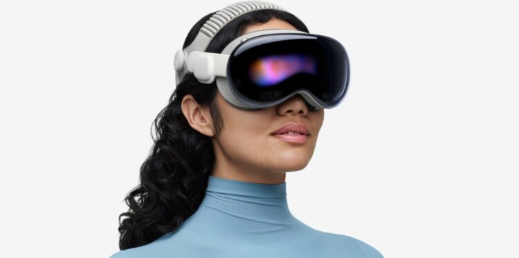 Представлен Apple Vision Pro 2025 — супербыстрый VR-шлем на новом процессоре M5 для качков. Фото.