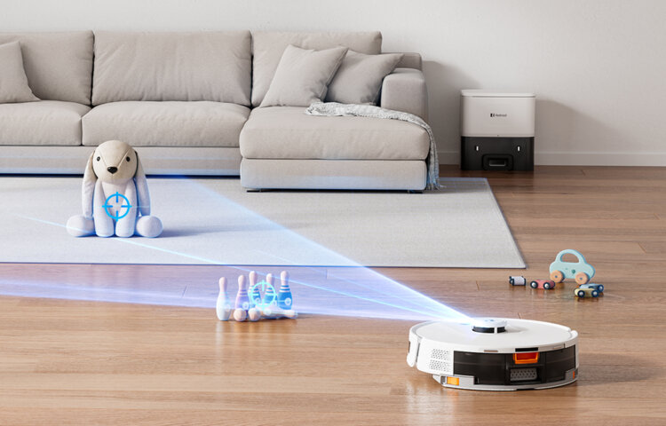 Нашел недорогой, но мощный робот-пылесос со станцией самоочистки. Налетай, пока все не разобрали. Фото.