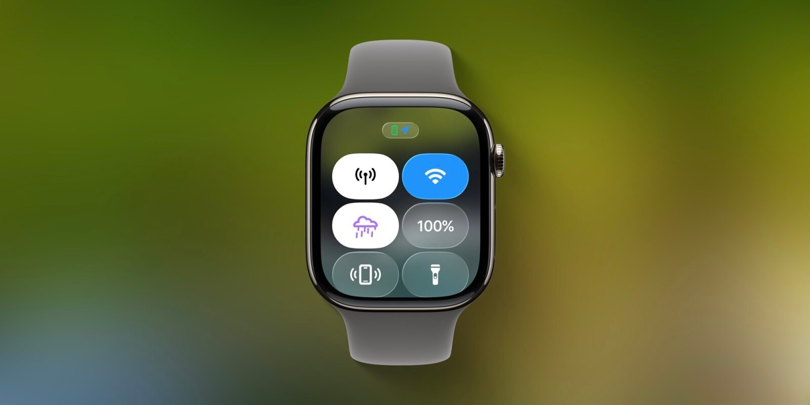 7 самых интересных функций watchOS 26, которые появились на Apple Watch после обновления. Сторонние разработчики могут добавлять свои переключатели в Пункт управления часов. Изображение: 9to5mac.com. 7 самых интересных функций watchOS 26, которые появились на Apple Watch после обновления. Сторонние разработчики могут добавлять свои переключатели в Пункт управления часов. Изображение: 9to5mac.com. Фото.