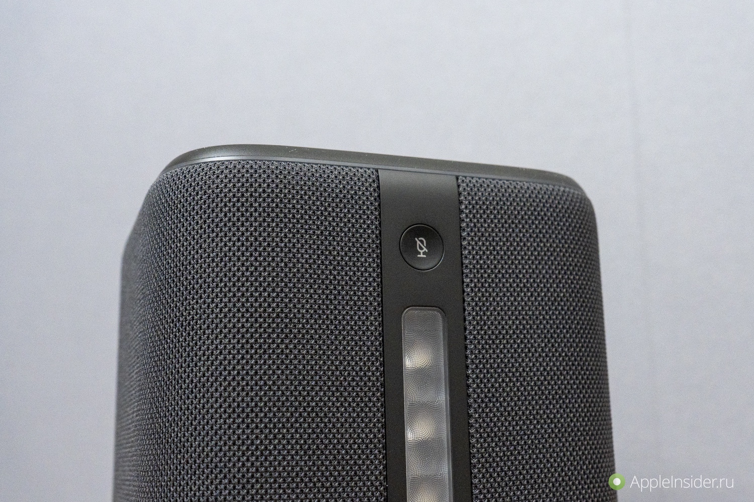 Обзор Яндекс Станции 3. Кнопка выключения микрофона. Обзор Яндекс Станции 3. Кнопка выключения микрофона. Фото.