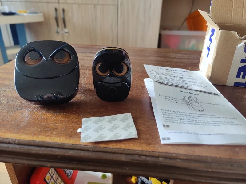 Беспроводной дверной звонок. Реально стильный дверной звонок. Беспроводной дверной звонок. Реально стильный дверной звонок. Фото.