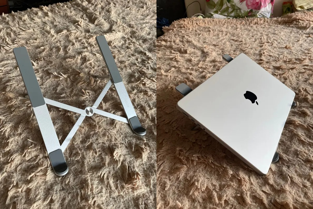 Горизонтальная подставка для ноутбука. Установите ноутбук под удобным для вас углом. Сам пользуюсь такой подставкой и не могу нарадоваться. Горизонтальная подставка для ноутбука. Установите ноутбук под удобным для вас углом. Сам пользуюсь такой подставкой и не могу нарадоваться. Фото.