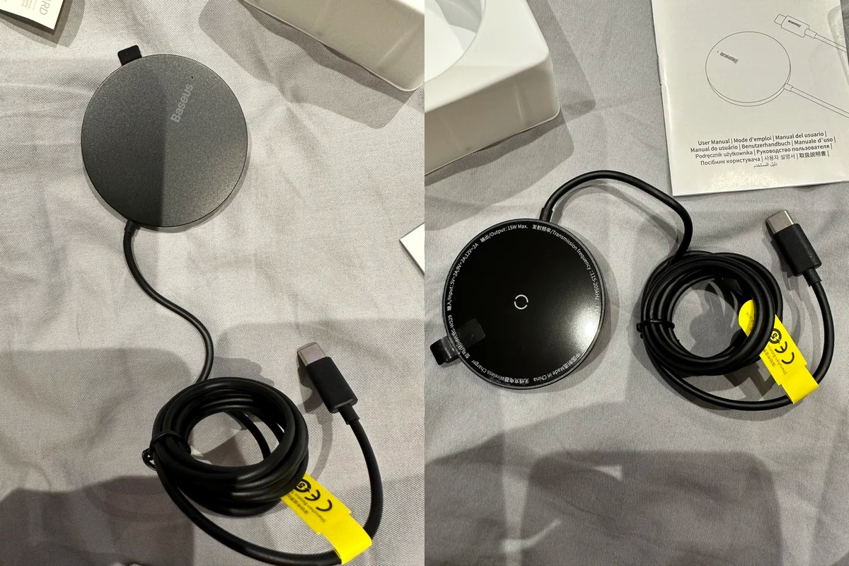 Беспроводная зарядка MagSafe. Отличная альтернатива MagSafe. Есть вариант в черном цвете. Беспроводная зарядка MagSafe. Отличная альтернатива MagSafe. Есть вариант в черном цвете. Фото.