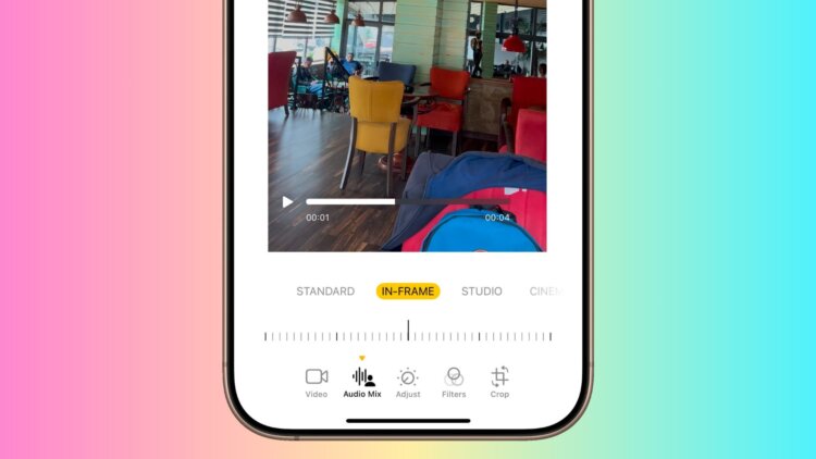 Как я улучшил качество звука на видео, записанном на iPhone. Фото.