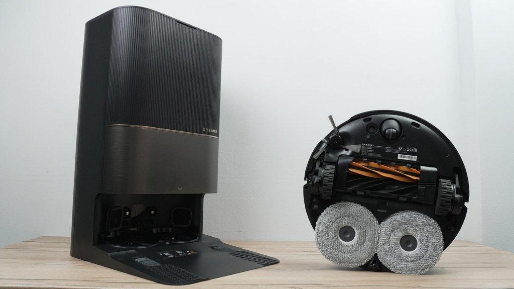 Dreame X50 Ultra Complete — робот-пылесос со станцией самоочистки. Dreame выглядит не так футуристично. Изображение: robotobzor.ru. Dreame X50 Ultra Complete — робот-пылесос со станцией самоочистки. Dreame выглядит не так футуристично. Изображение: robotobzor.ru. Фото.