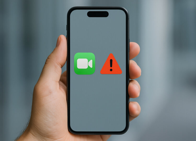 Не работает FaceTime в России. Что это: блокировка или временный сбой? Фото.
