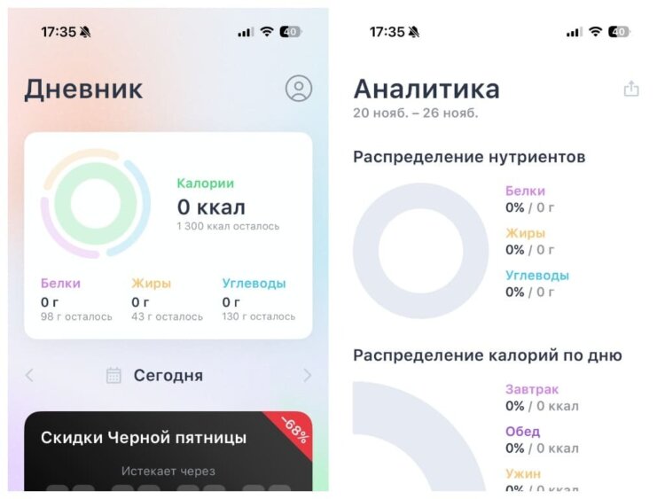 №4. Foodbok. Сканируйте штрих-коды, это удобно. №4. Foodbok. Сканируйте штрих-коды, это удобно. Фото.