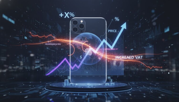 Что случится с ценами на iPhone после ввода технологического сбора и повышения НДС. Фото.