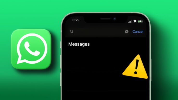Не отправляются сообщения в WhatsApp на айфоне. Как это исправить? Проблема с отправкой сообщений на айфонах случается не так часто. Изображение: guidingtech.com. Фото.
