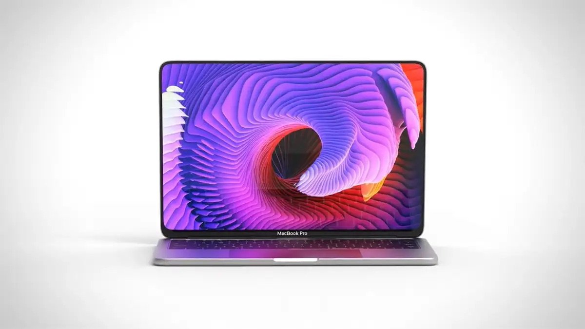 Что будет в 2026 с MacBook Pro. Судя по всему, дизайн компьютеров Apple движется в этом направлении. Изображение: applescoop.org. Фото.