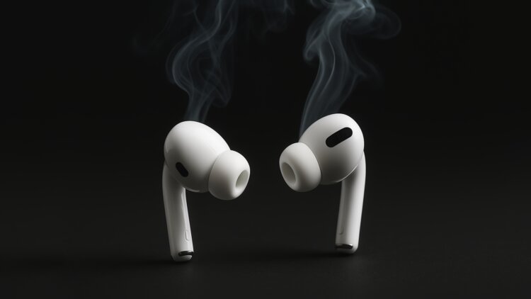 Кому подойдут наушники Apple с генератором запахов. Наушники с генератором запахов? Возможно, уже скоро. А пока разве что с реальным запахом дымка от вздувшегося аккумулятора…. Фото.