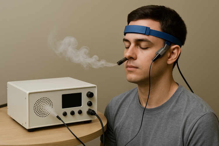 Будущие AirPods Pro смогут генерировать запахи? Что такого придумали ученые. Запах средиземного моря в московской квартире? Новый прибор умеет и не такое. Фото.