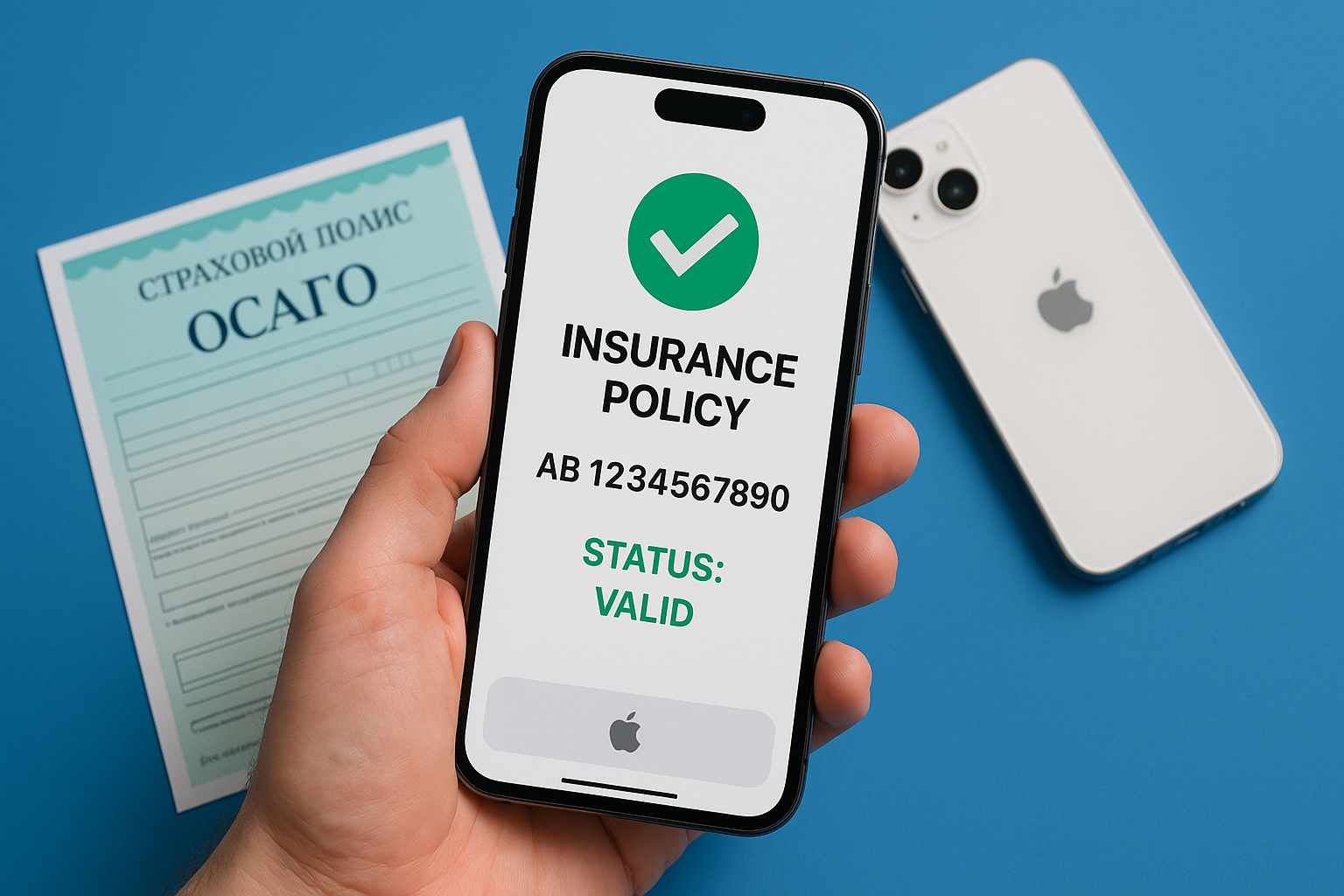 Как проверить полис ОСАГО прямо с iPhone. Пробиваем ОСАГО прямо с айфона. Фото.