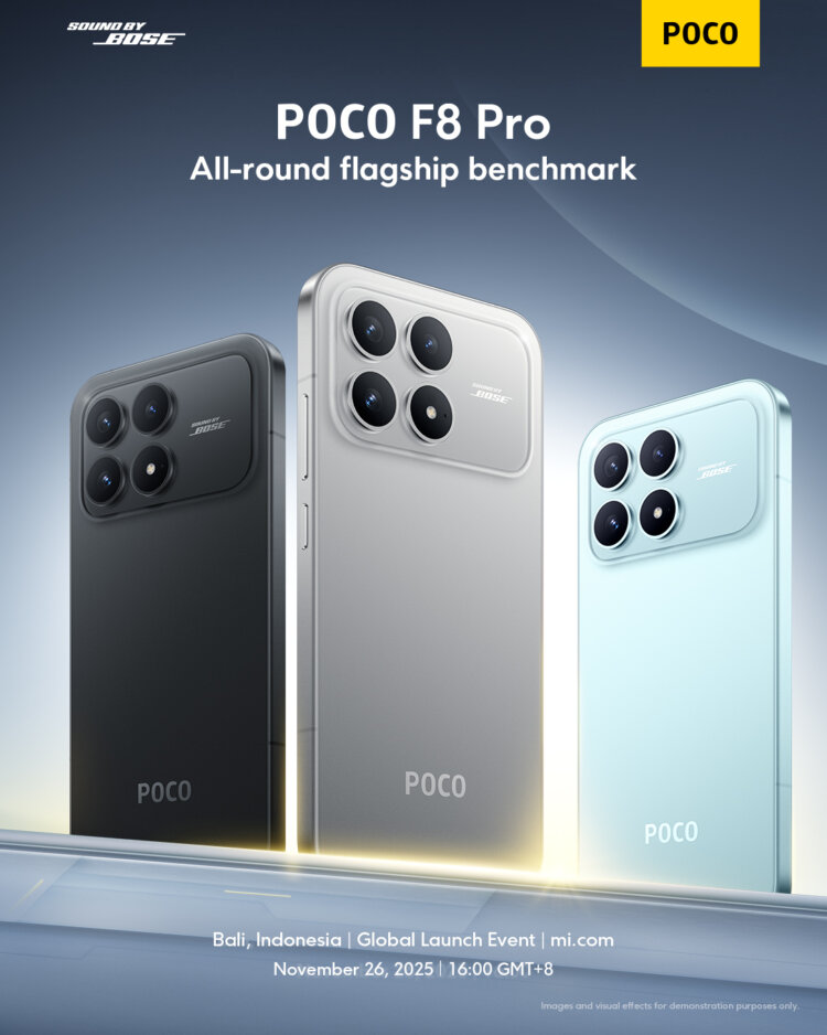 POCO F8 Pro — эталон производительного флагмана для всех. Классический субфлагман по хорошей цене и с отличными характеристиками. Фото.