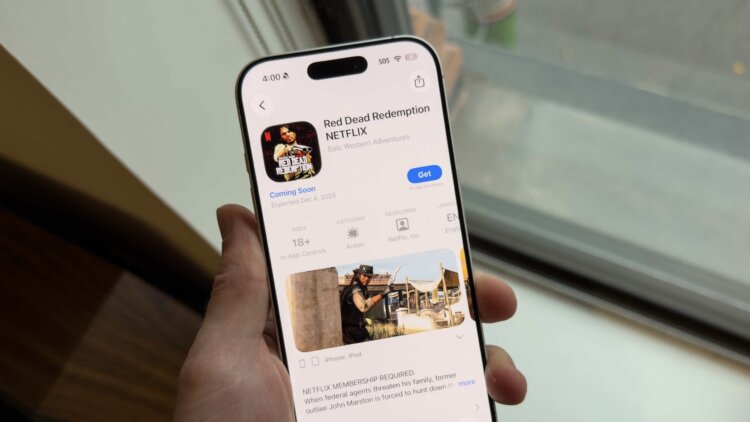Культовая игра Red Dead Redemption выходит на iPhone, но есть важный нюанс. Фото.