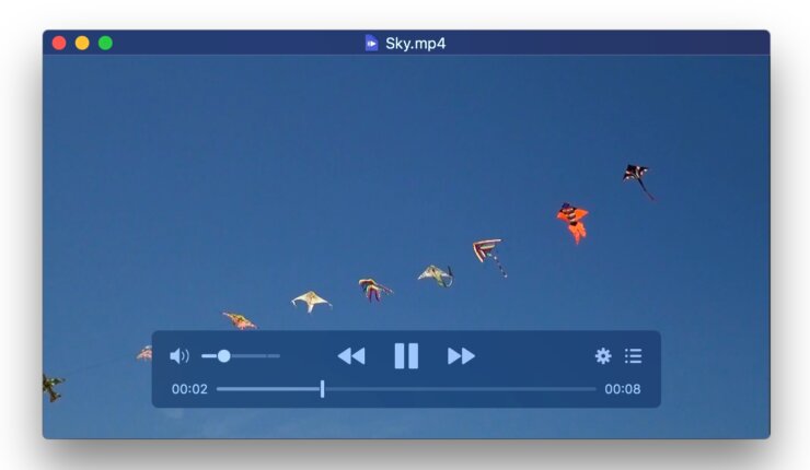 Чем заменить QuickTime в macOS. Программа вообще не отличается от стандартной по внешнему виду, зато умеет больше. Изображение: iina.io. Фото.