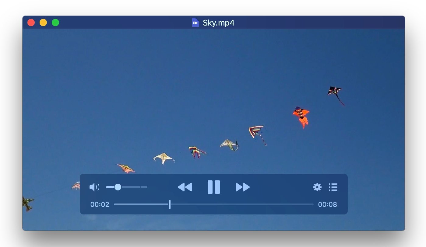 Программа вообще не отличается от стандартной по внешнему виду, зато умеет больше. Изображение: iina.io. Фото.
