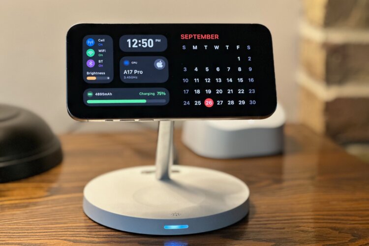 Каждый день пользуюсь режимом ожидания во время зарядки iPhone. Почему я теперь рекомендую его всем? Фото.