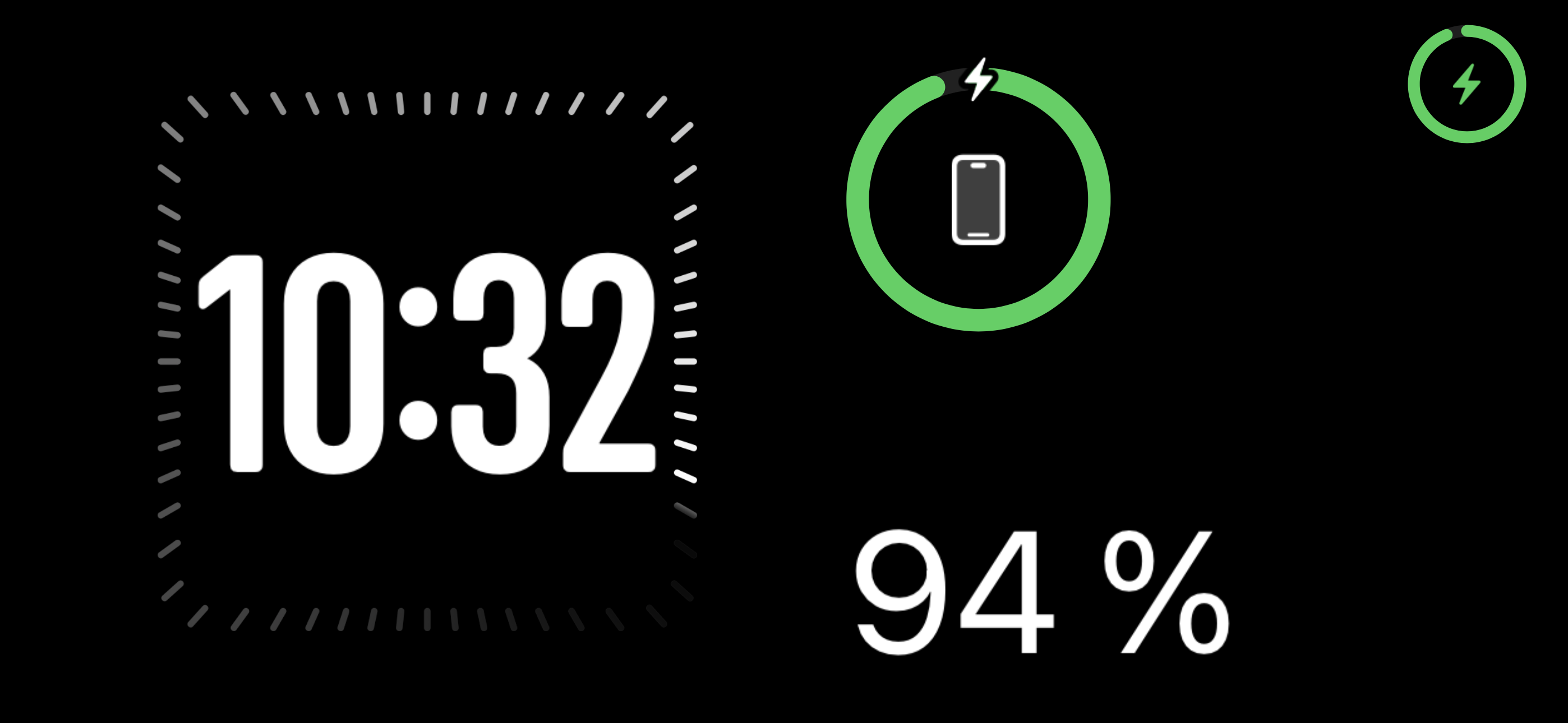 Каждый день пользуюсь режимом ожидания во время зарядки iPhone. Почему я теперь рекомендую его всем? Вот так выглядит экран моего iPhone в режиме ожидания. Фото.