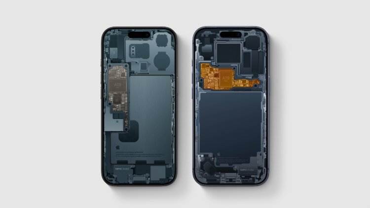 Скачать прозрачные обои для iPhone 17 Pro и iPhone 17 Pro Max в высоком качестве. Технологические обои для айфона, да еще и бесплатно — уже у нас! Изображение: basicappleguy.com. Фото.