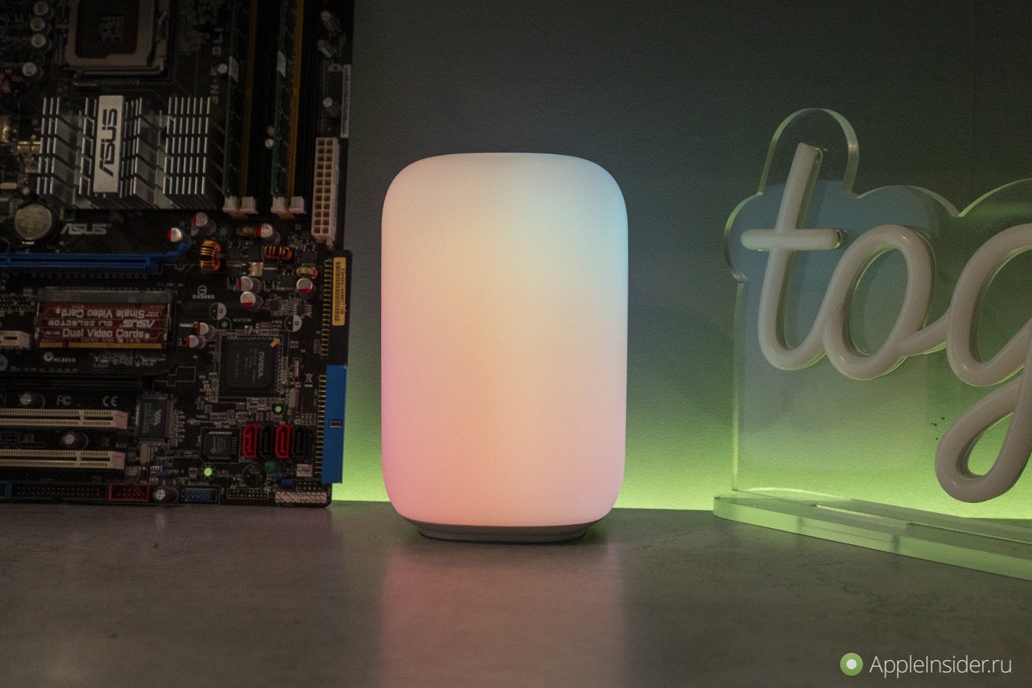 Умная эмби‑лампа для дома. Эмби-лампа Яндекс. Изображение: Яндекс Маркет. Умная эмби‑лампа для дома. Эмби-лампа Яндекс. Изображение: Яндекс Маркет. Фото.