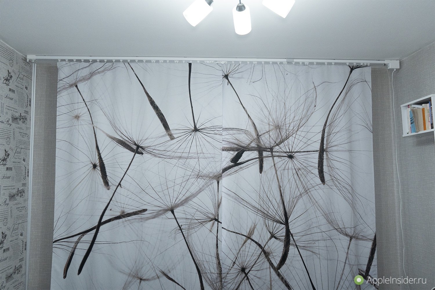 Карниз с электроприводом и удаленным управлением. Умный карниз. Карниз с электроприводом и удаленным управлением. Умный карниз. Фото.