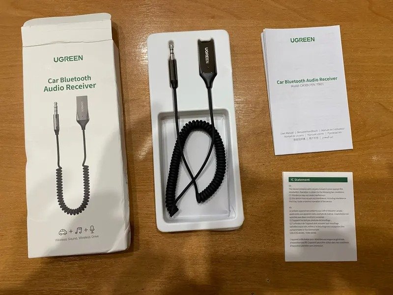 Bluetooth AUX адаптер. Самый простой способ добавить беспроводную музыку в автомобиль. Bluetooth AUX адаптер. Самый простой способ добавить беспроводную музыку в автомобиль. Фото.