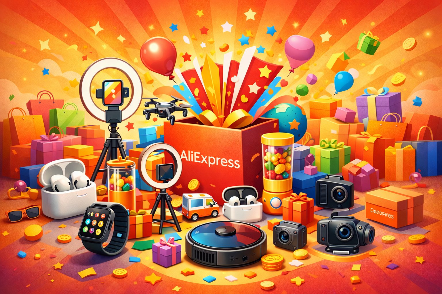 Порция хитов с распродаж на AliExpress: 10 популярных товаров, которые заказали все кроме тебя. Отобрали лучшее с предыдущих распродаж на AliExpress. Фото.