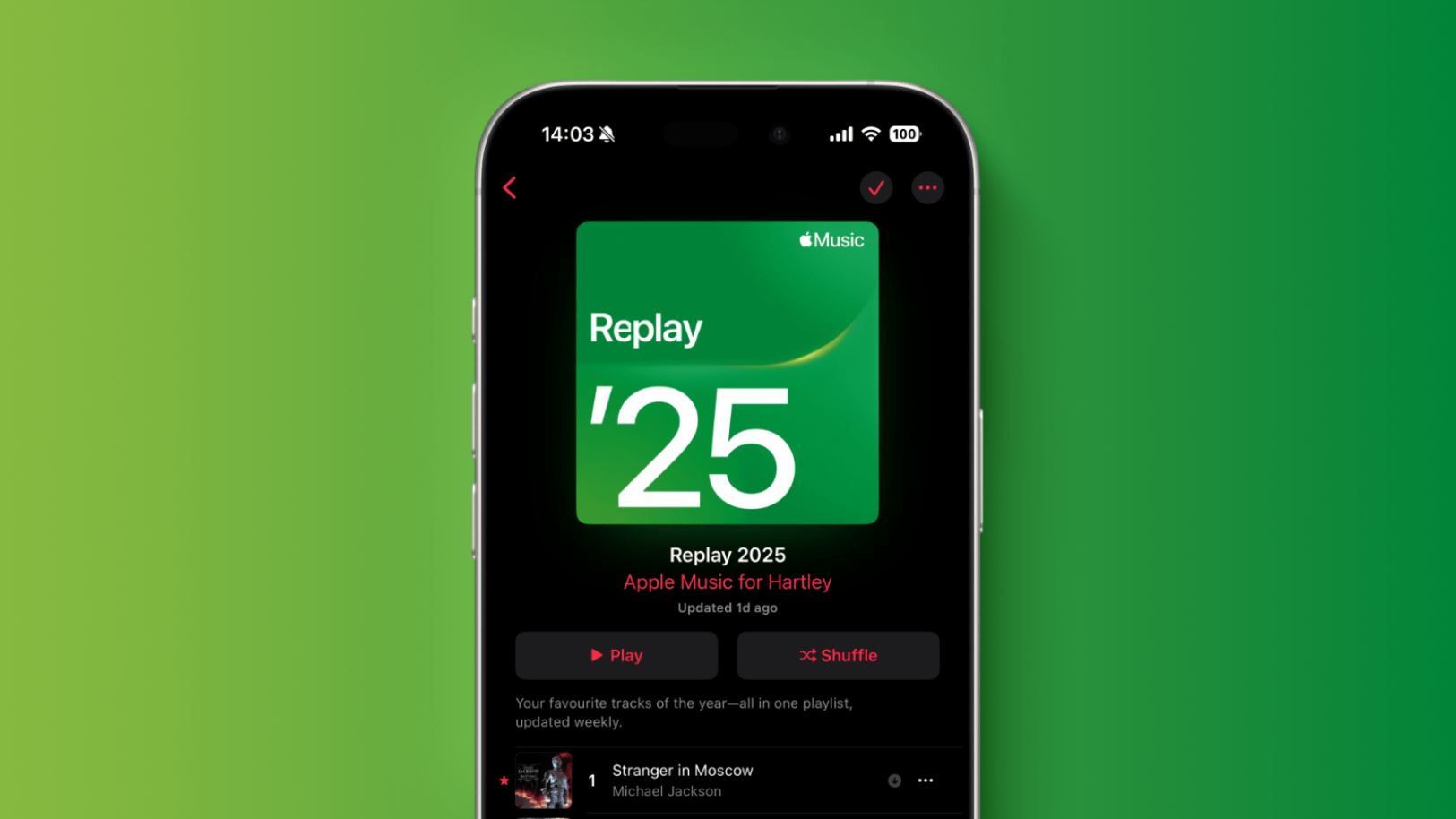 Вышел Replay 2025 от Apple Music: узнай, какие песни слушал на Айфоне чаще всего. Apple Music Replay 2025 уже доступен на Айфоне. Фото: macrumors.com. Фото.