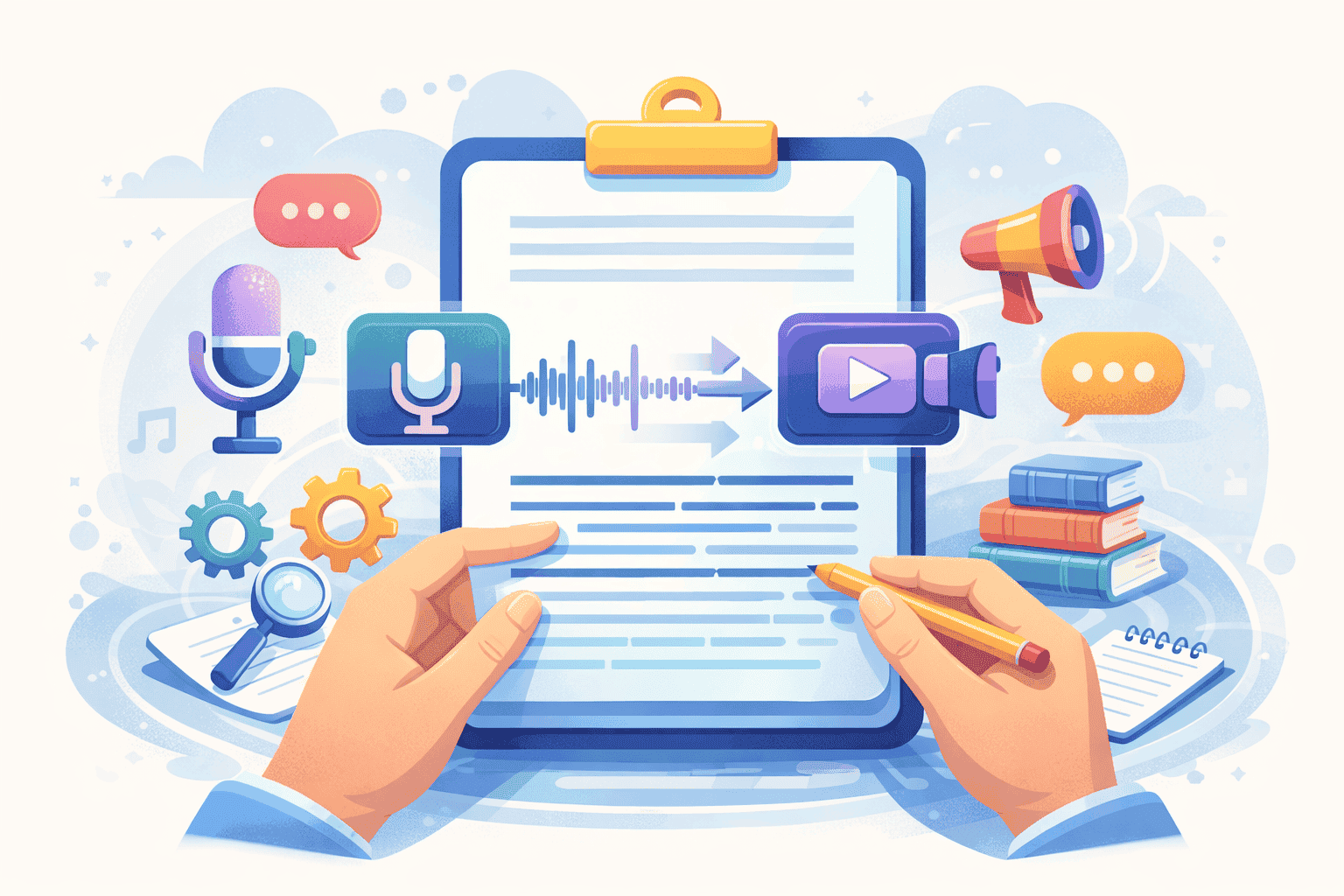 Зачем может понадобиться преобразование аудио и видео в текст?