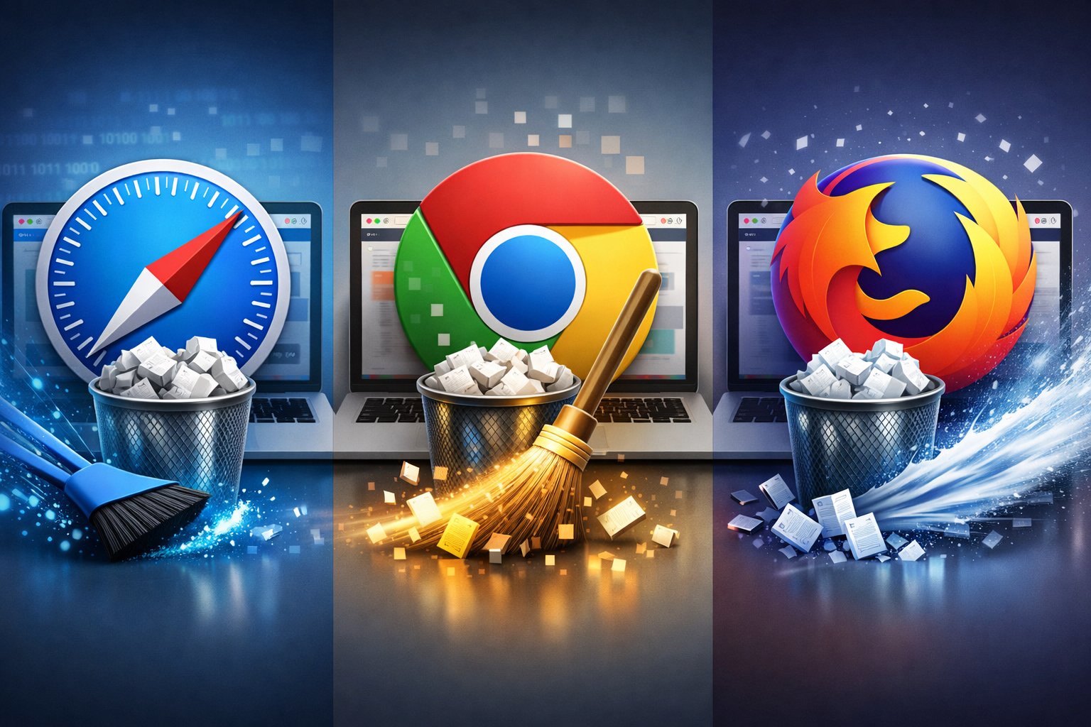 Как очистить кэш в браузерах Safari, Chrome и Firefox на компьютерах Mac. Разбираемся с очисткой самых популярных браузеров. Фото.