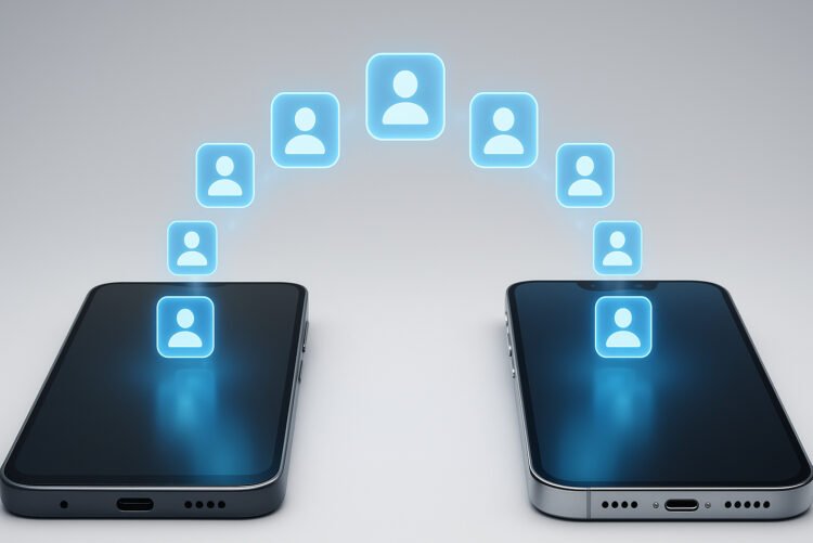 Как легко перенести контакты с Android на iPhone. Фото.