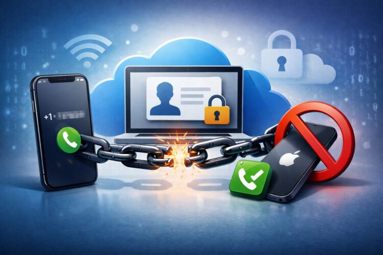 Как отвязать номер телефона от учетной записи Apple ID. Фото.