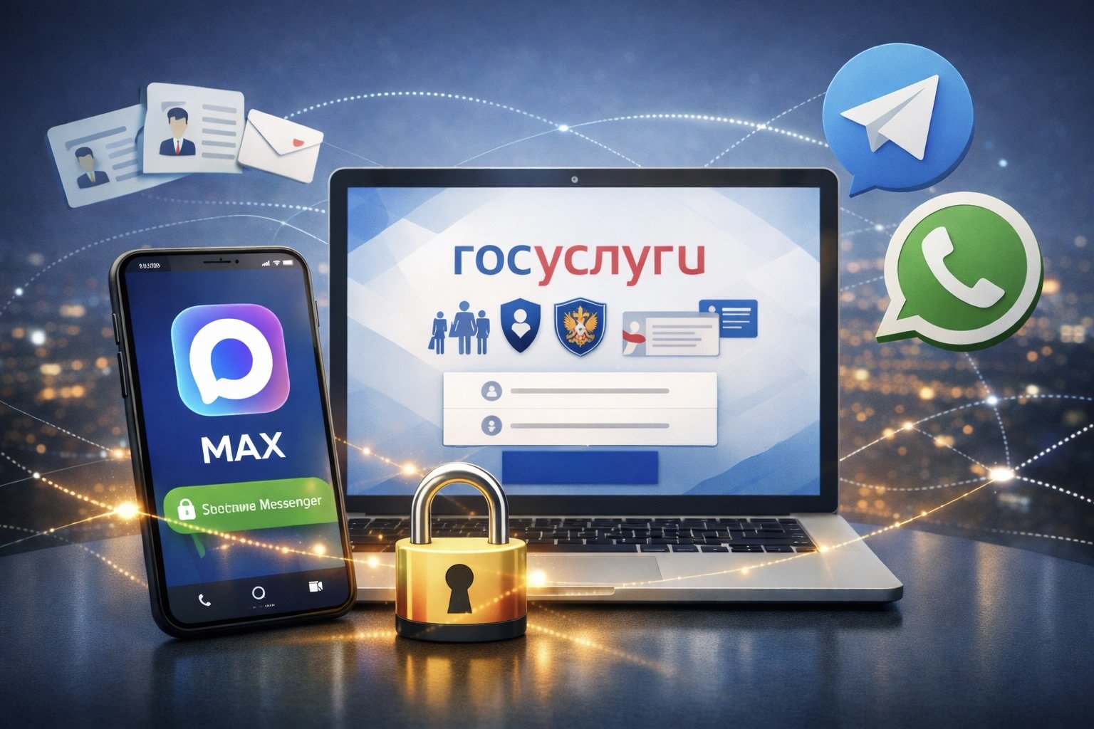 Как подключить MAX к Госуслугам и получать коды подтверждения в национальный мессенджер