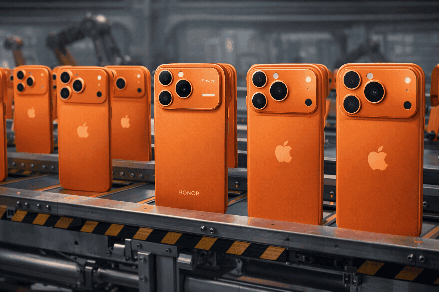 Honor полностью скопировала iPhone 17 Pro. Клон установил рекорд по емкости батареи