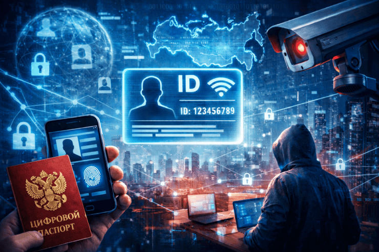 Интернет по паспорту: Зачем в России хотят ввести единый цифровой ID для всех пользователей. Возможно, у россиян скоро будет два паспорта — гражданский и сетевой. Фото.