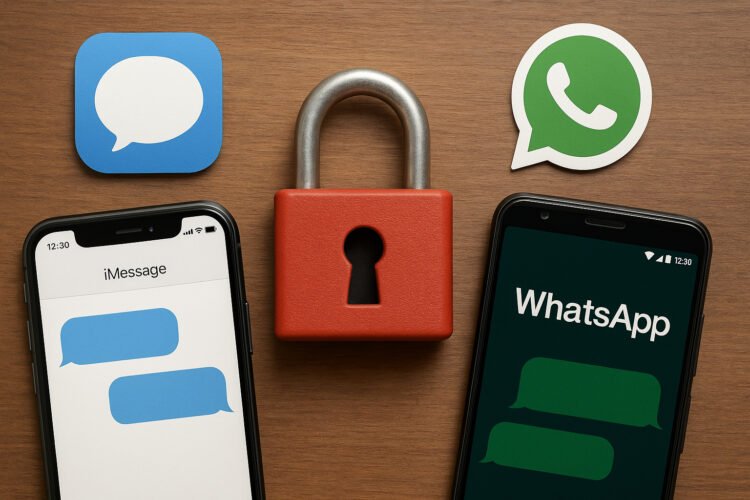 Почему нельзя заблокировать iMessage, как WhatsApp. Фото.