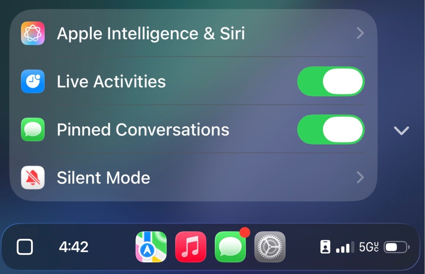 Собрали все новые функции, которые появились в iOS 26.2. Новые настройки появились и для CarPlay. Изображение: 9to5mac.com. Собрали все новые функции, которые появились в iOS 26.2. Новые настройки появились и для CarPlay. Изображение: 9to5mac.com. Фото.