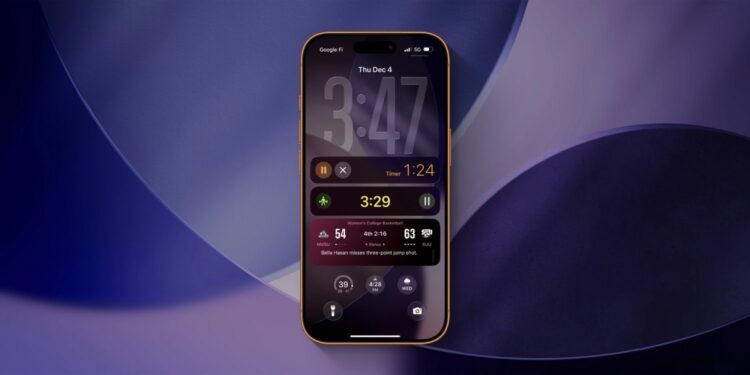 Как изменились виджеты Live Activities на iPhone в iOS 26. Фото.