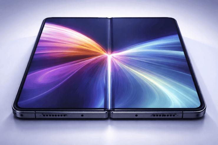 Apple пока не может избавиться от волны на экране iPhone Fold. Новинка выйдет, но купить ее будет сложно. Компания старается сделать не как у всех. А именно, пытается избавиться от противной складки на экране. Фото.