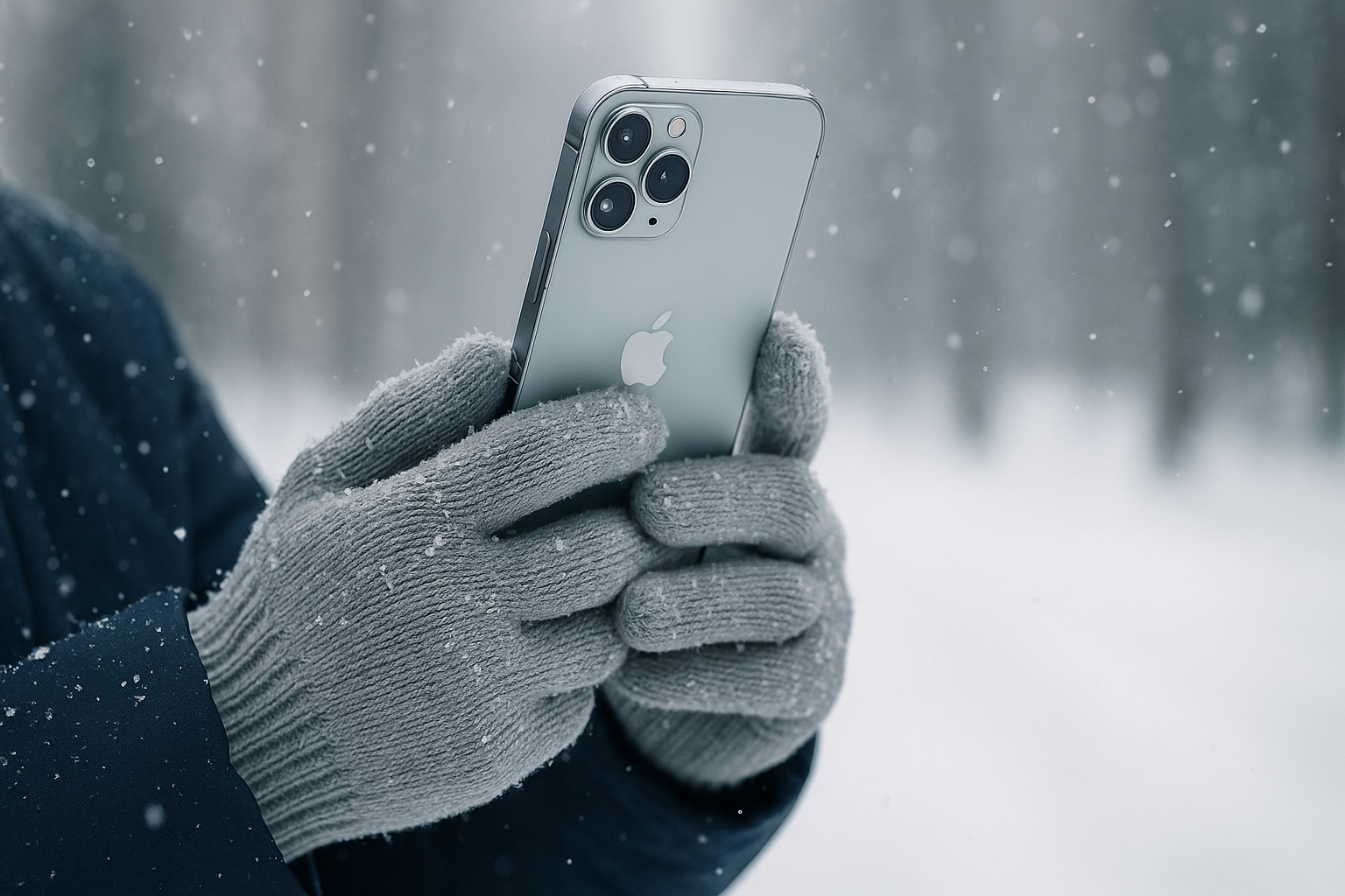 Что надо знать, чтобы пользоваться айфоном на холоде без последствий
