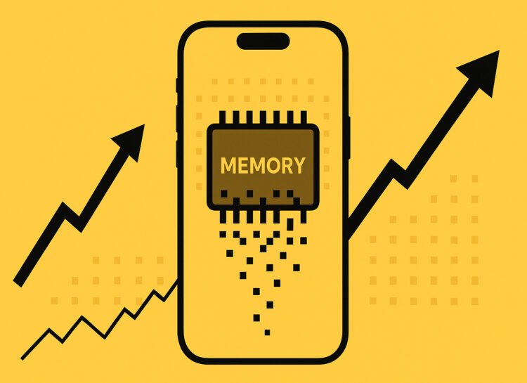 Что будет с ценами на iPhone из-за дефицита памяти в 2026 году. Фото.