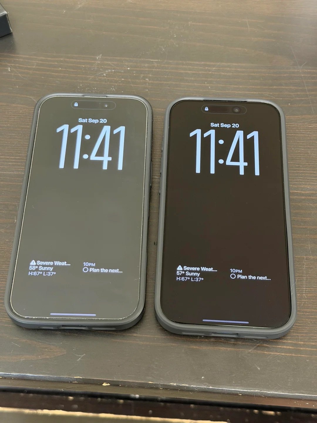 Что особенного в дисплее iPhone 17 Pro. Вот такая разница между дисплеями iPhone 16 Pro и iPhone 17 Pro. Изображение: reddit.com. Фото.