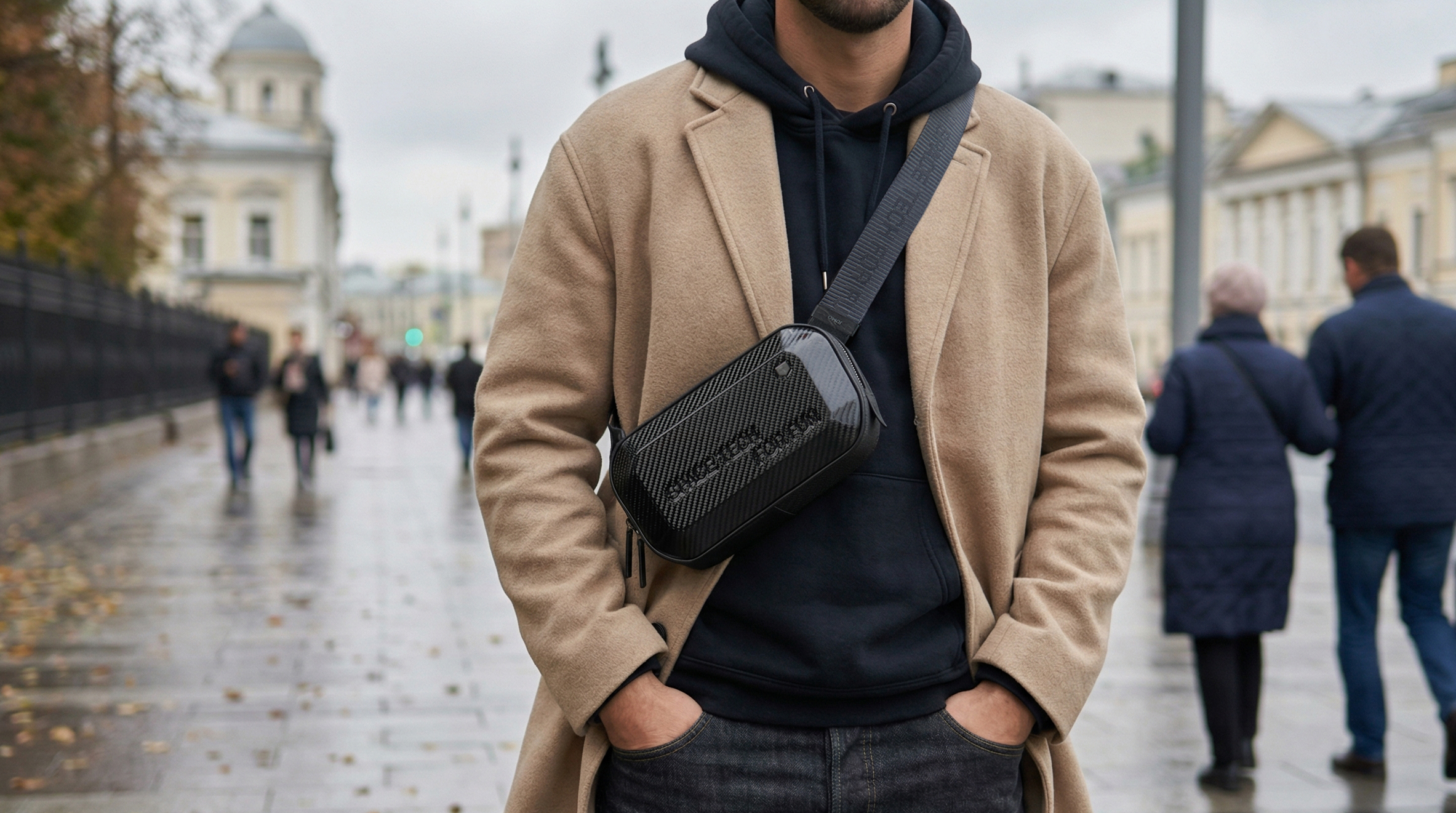 Сумка из карбона. Как вам вот такая сумка? Фото.