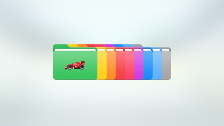 Меняем цвет папок в macOS Tahoe, чтобы быстро находить нужные. Фото.